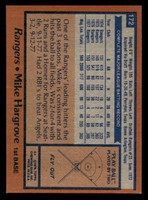 1978 Topps #172 Mike Hargrove Ex-Mint 