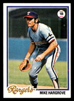 1978 Topps #172 Mike Hargrove Near Mint  ID: 519279