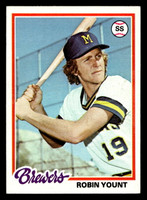 1978 Topps #173 Robin Yount UER Ex-Mint  ID: 519284