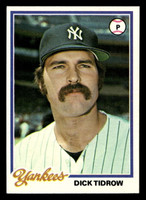 1978 Topps #179 Dick Tidrow Near Mint  ID: 519302