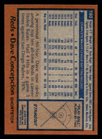 1978 Topps #180 Dave Concepcion Near Mint  ID: 519306