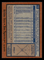 1978 Topps #182 Jim Spencer Near Mint  ID: 519317