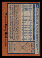 1978 Topps #183 Doug Bird Near Mint  ID: 519320