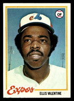 1978 Topps #185 Ellis Valentine Near Mint  ID: 519327