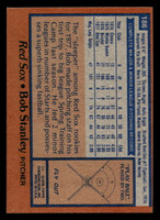 1978 Topps #186 Bob Stanley DP Near Mint RC Rookie  ID: 519332