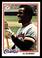 1978 Topps #188 Al Bumbry Near Mint 