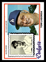 1978 Topps #189 Tommy Lasorda/ DP Near Mint  ID: 519344