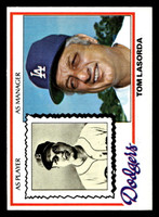 1978 Topps #189 Tommy Lasorda/ DP Ex-Mint  ID: 519345