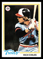 1978 Topps #193 Rich Chiles Ex-Mint  ID: 519360