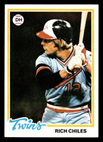 1978 Topps #193 Rich Chiles Near Mint  ID: 519361