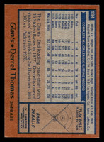 1978 Topps #194 Derrel Thomas Ex-Mint  ID: 519366