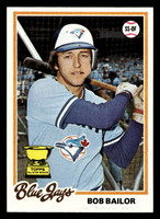 1978 Topps #196 Bob Bailor Near Mint  ID: 519373