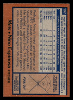 1978 Topps #197 Nino Espinosa Near Mint+  ID: 519378