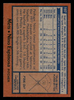 1978 Topps #197 Nino Espinosa Near Mint+  ID: 519379