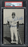 Willie Mays J.D. McCarthy Postcard Signed Auto PSA/DNA Slab Giants