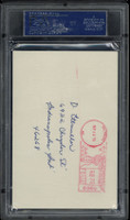 Jim Palmer Postcard Signed Auto PSA/DNA Slab Orioles