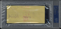Harmon Killebrew Check Signed Auto PSA/DNA Slab Twins 175