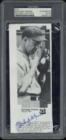 Burleigh Grimes Magazine Photo Signed Auto PSA/DNA Slab Brooklyn