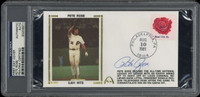 Pete Rose First Day Cover FDC Signed Auto PSA/DNA Slab Phillies 3631 Hits