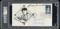 Roger Wolff Rick Ferrell First Day Cover FDC Signed Auto PSA/DNA Slab Red Sox Browns