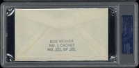Lou Pinella Billy Martin First Day Cover FDC Signed Auto PSA/DNA Slab Yankees Managers