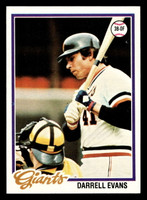 1978 Topps #215 Darrell Evans Near Mint+  ID: 519521