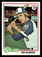 1978 Topps #217 Rod Gilbreath Near Mint  ID: 519526