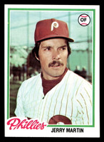 1978 Topps #222 Jerry Martin Near Mint  ID: 519547