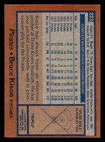 1978 Topps #223 Bruce Kison Near Mint  ID: 519552