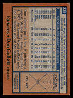 1978 Topps #225 Don Gullett DP Ex-Mint  ID: 519560