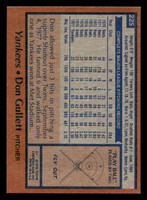 1978 Topps #225 Don Gullett DP Near Mint  ID: 519562