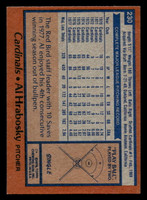 1978 Topps #230 Al Hrabosky Near Mint  ID: 519581