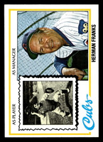 1978 Topps #234 Herman Franks MG Near Mint  ID: 519595