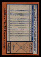 1978 Topps #235 Tim McCarver Near Mint  ID: 519601