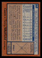 1978 Topps #236 Terry Whitfield Near Mint  ID: 519604