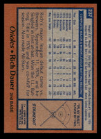 1978 Topps #237 Rich Dauer Ex-Mint 