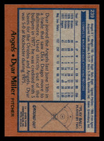 1978 Topps #239 Dyar Miller Near Mint+  ID: 519618