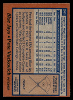 1978 Topps #241 Pete Vuckovich Near Mint  ID: 519623