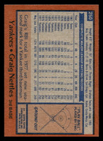 1978 Topps #250 Graig Nettles DP Near Mint  ID: 519662