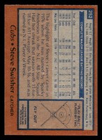 1978 Topps #252 Steve Swisher DP Near Mint+  ID: 519669