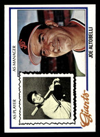 1978 Topps #256 Joe Altobelli/ Near Mint RC Rookie  ID: 519685
