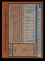 1978 Topps #257 Hector Cruz Near Mint  ID: 519691