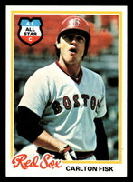 1978 Topps #270 Carlton Fisk Near Mint  ID: 519743
