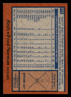 1978 Topps #273 Fred Norman Near Mint  ID: 519754