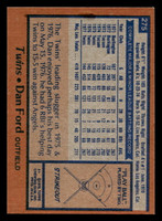 1978 Topps #275 Dan Ford Ex-Mint  ID: 519763
