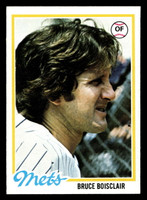 1978 Topps #277 Bruce Boisclair Near Mint  ID: 519772