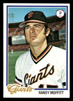 1978 Topps #284 Randy Moffitt Near Mint  ID: 519800