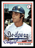 1978 Topps #285 Steve Yeager DP Near Mint  ID: 519803