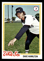 1978 Topps #288 Dave Hamilton Ex-Mint 
