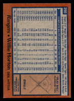 1978 Topps #290 Willie Horton Near Mint  ID: 519823